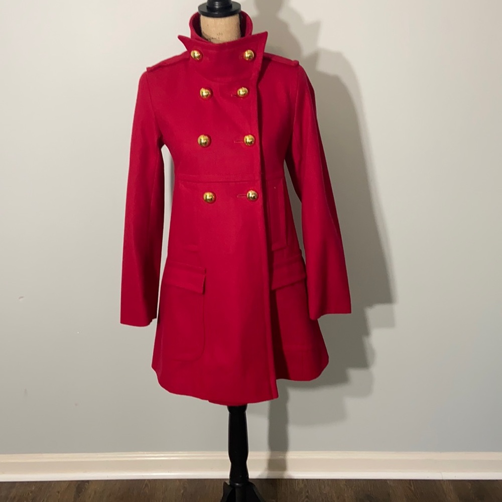 Via Military style coat size xs